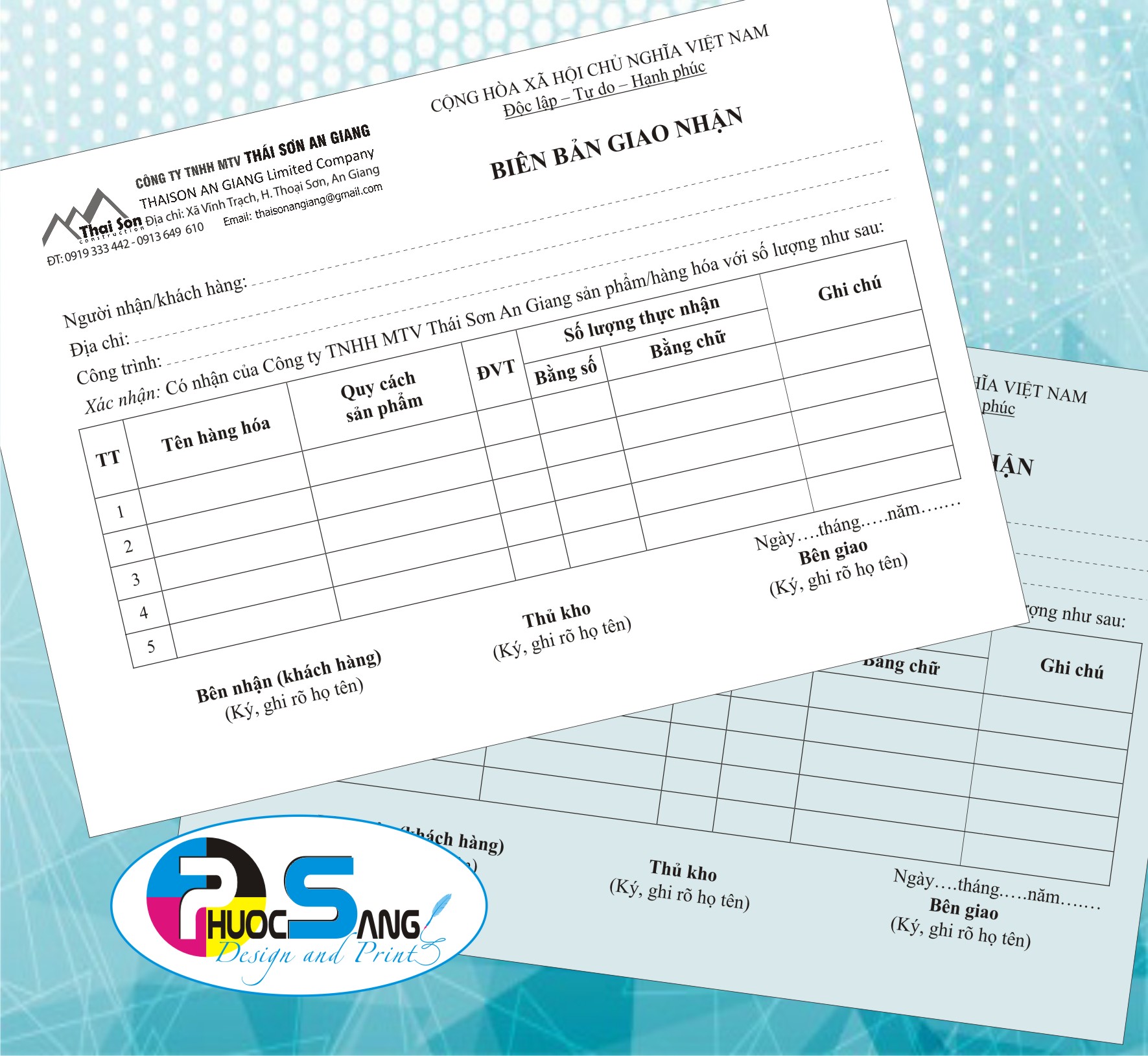 Nhận báo giá in biểu mẫu giấy carbonless 2 liên, 3 liên, 4 liên chính xác-nhanh chóng-hiệu quả, Công ty in chuyên nghiệp, uy tín với chi phí cạnh tranh giá rẻ tận gốc.