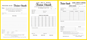 Nhận in biên nhận giá xưởng sản xuất