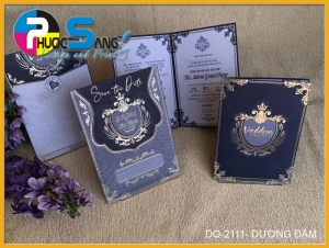 Mmã thiệp DQ-2111-DUONG DAM | Thiệp cưới đẹp