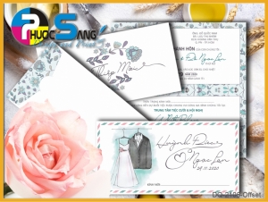 Mã DQ-2106-Offset | Thiệp cưới giá rẻ Gò Vấp