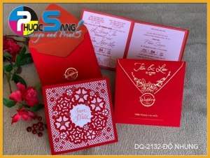 51 Mẫu thiệp cưới đẹp sang trọng