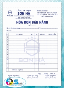 Đặt in hóa đơn bán hàng giá rẻ HCM