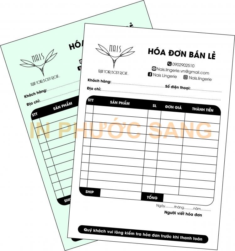 Nơi in hóa đơn giá rẻ chuyên nghiệp tại Tp.HCM