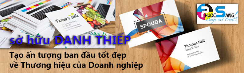 Đặt in danh thiếp, card visit giá rẻ tại Phước Sang