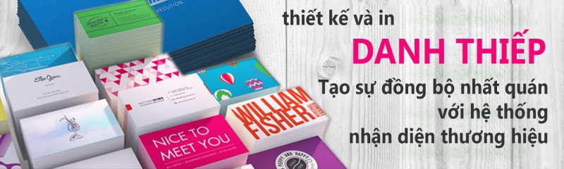 Dịch vụ in danh thiếp giá rẻ