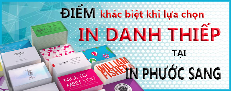Công ty in danh thiếp giá rẻ