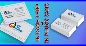 in name card gấp lấy ngay tại Gò Vấp