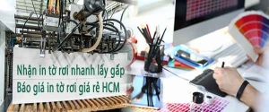 Nhận in tờ rơi nhanh lấy gấp | Báo giá in tờ rơi giá rẻ Gò Vấp-HCM