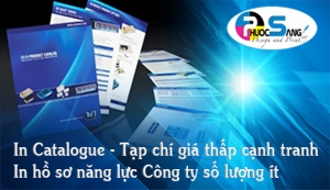 In Catalogue tạp chí giá thấp cạnh tranh| In hồ sơ năng lực công ty số lượng ít giá rẻ