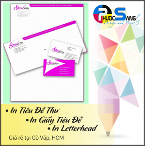 In tiêu đề thư | In giấy tiêu đề | In LetterHead giá rẻ tại Gò Vấp, HCM