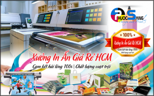 Xưởng in ấn giá rẻ HCM: Cam kết hài lòng 100%, chất lượng vượt trội